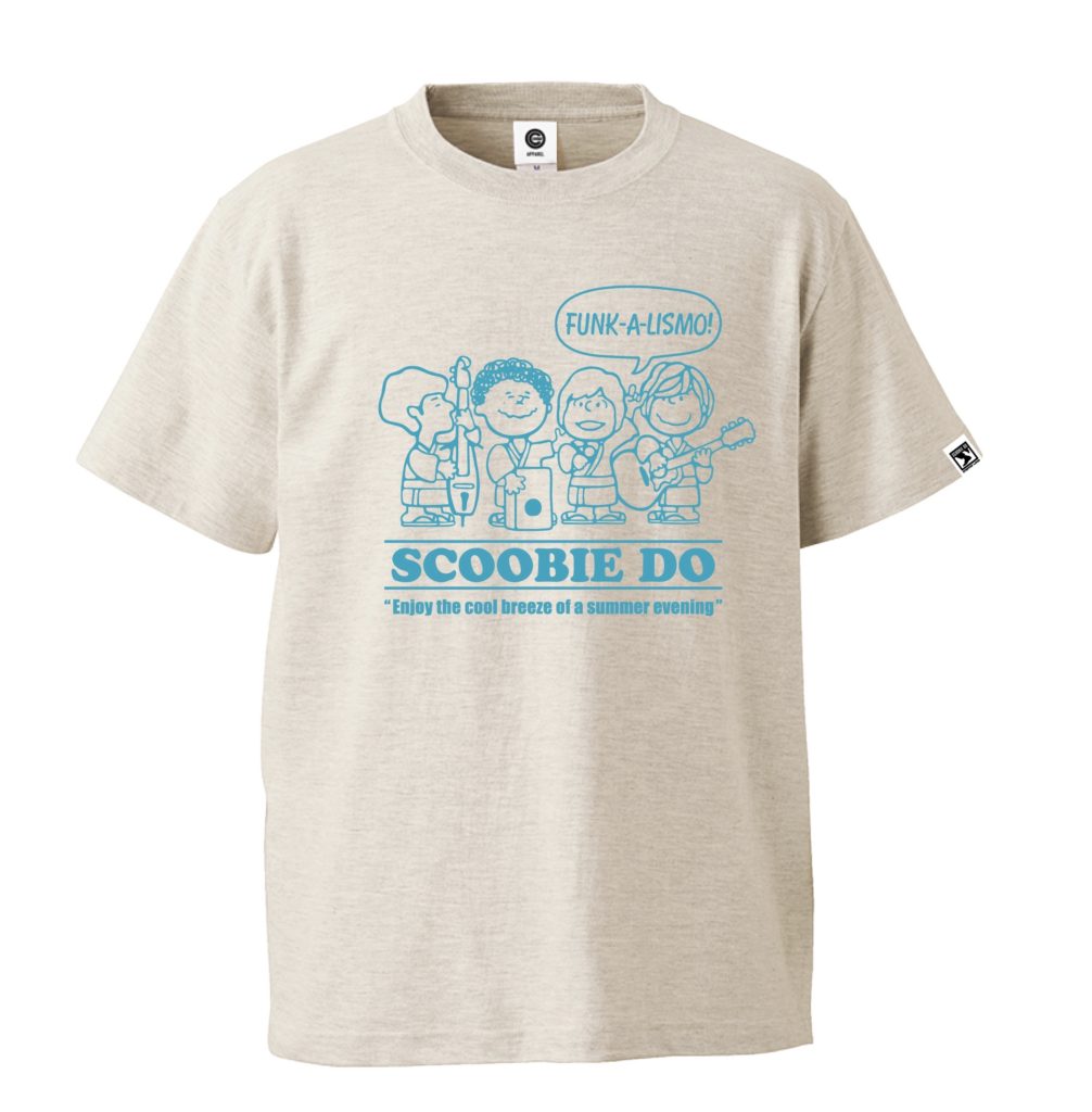 FUNKY MELLOWな仲間たち』Tシャツ 〜納涼ver.〜（Oatmeal） - Scoobie 